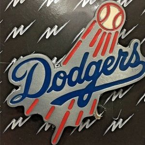 New Dodgers baseball belt buckle